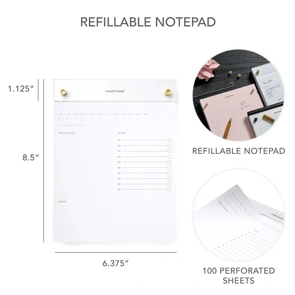 Russell + Hazel | 2x Drafters Tablet Refill Notepads